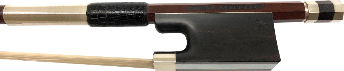 Nickel Fully-Pearl-Mounted Performance Cello Bow